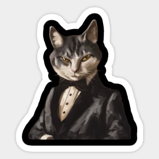 Cat - Are You Being Served Sticker